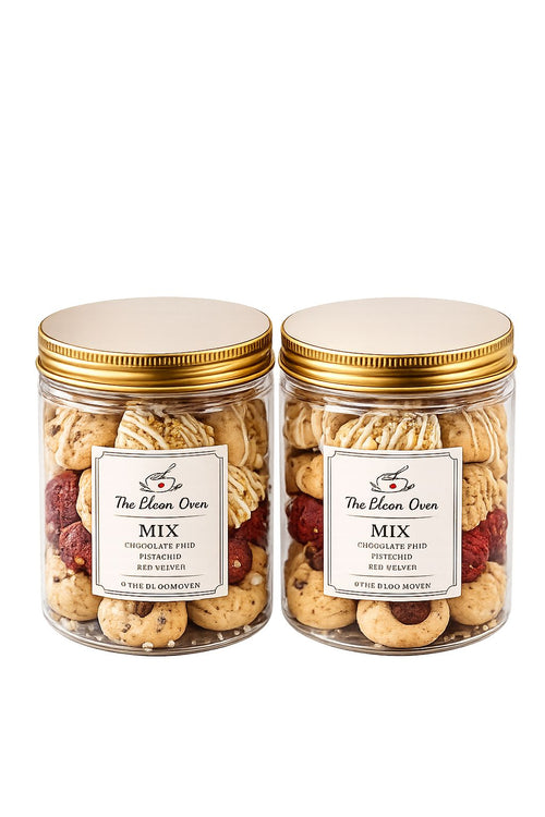Mini Cookies Mix Jar